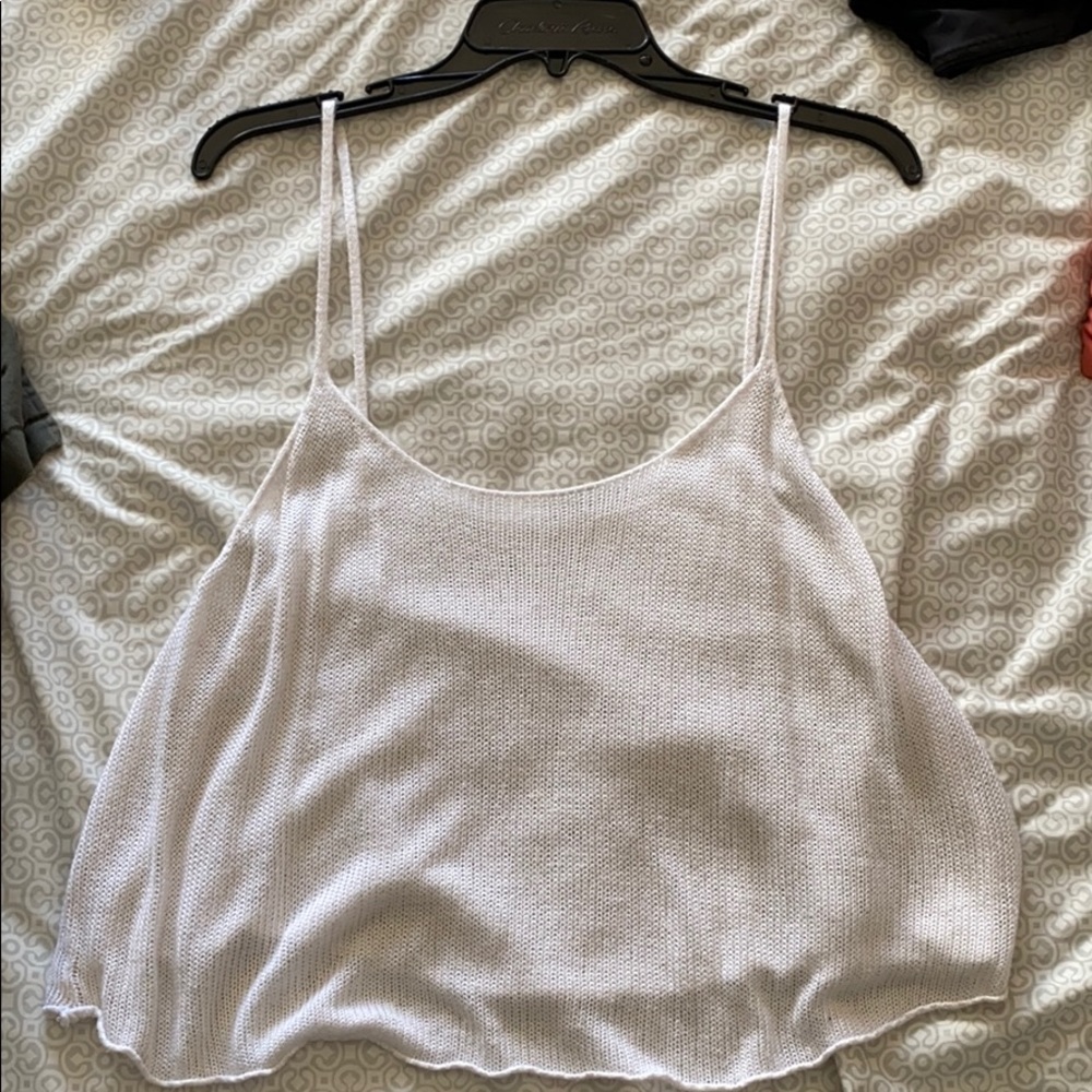 Knit tank top